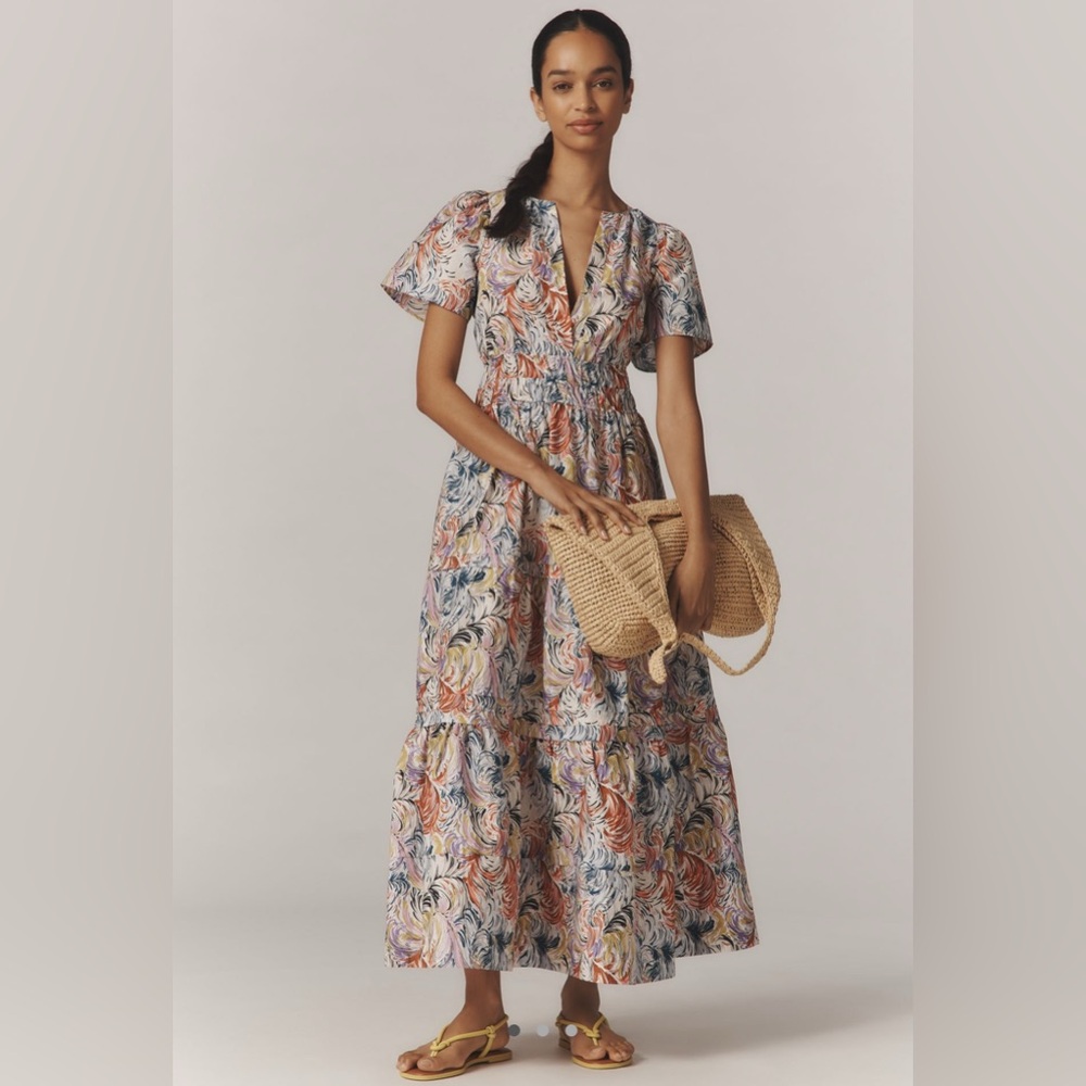 ANTHROPOLOGIE NWT Somerset Maxi Dress , Large